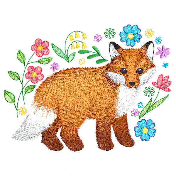 Fluffy Woodland Fox - Image 2