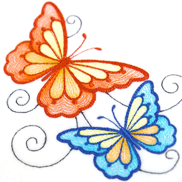 Fluttering Butterflies Mask Motif - Image 4
