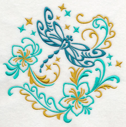 Fluttering Filigree Dragonfly 1 - Image 2