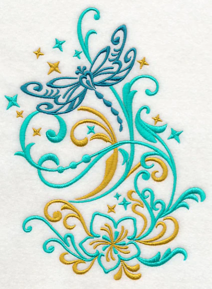Fluttering Filigree Dragonfly 2 - Image 2