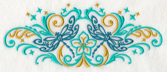 Fluttering Filigree Dragonfly Spray - Image 3