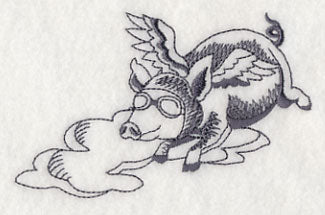 Flying Pigs and Plane 2 - Image 3