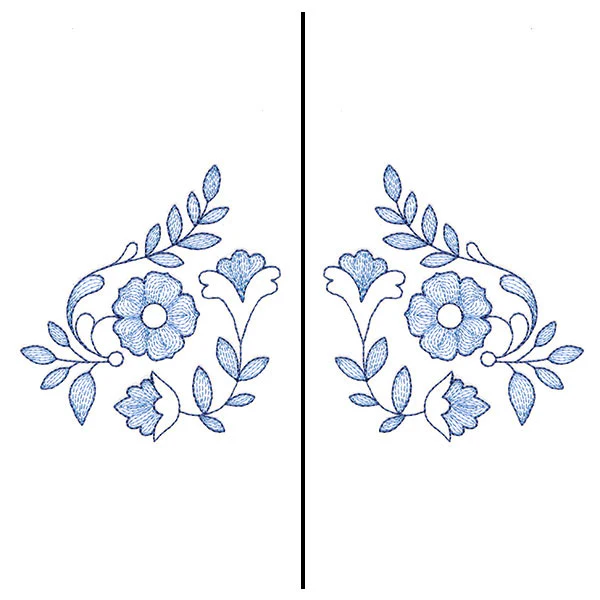 Folk Blooms Mask Motif - Image 4