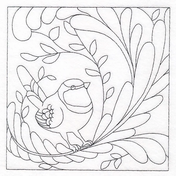 For the Birds Quilting - Fairy Wren (Double Run) - Image 3