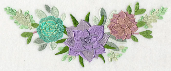 For the Love of Succulents Spray - Image 2