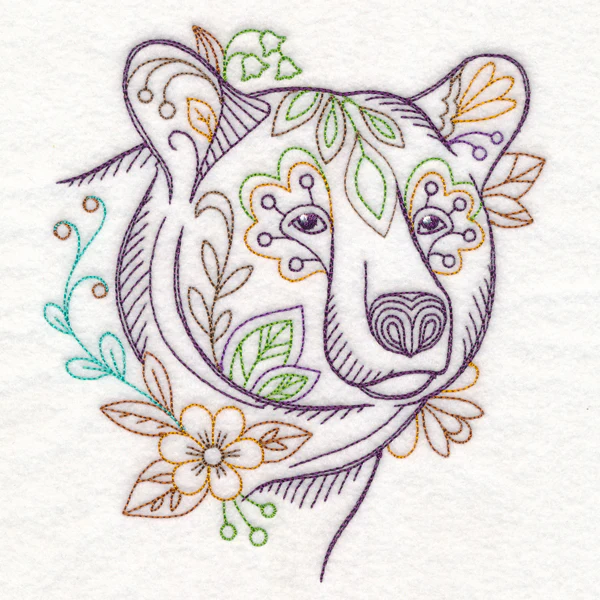 Forest Flower Bear (Vintage) - Image 2