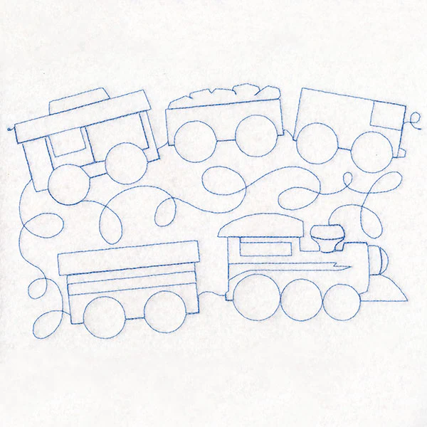 Form & Flow Hobby Trains (Edge-to-Edge Quilting) - Image 8
