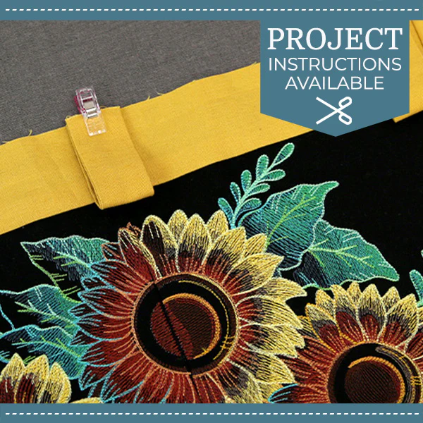 Four Panel Sunflower Bouquet - Bottom Right - Image 15