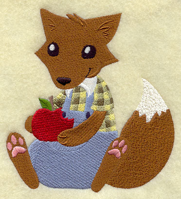 Fox in Bib Overalls - Image 3