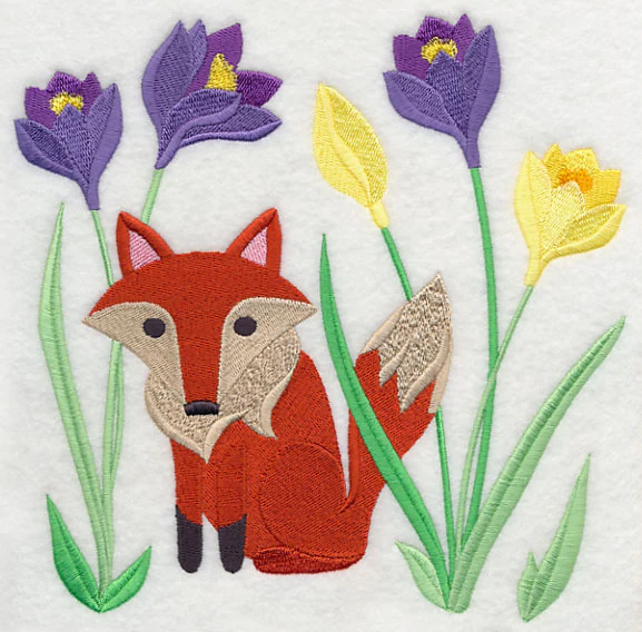 Fox in Spring Blossoms - Image 6