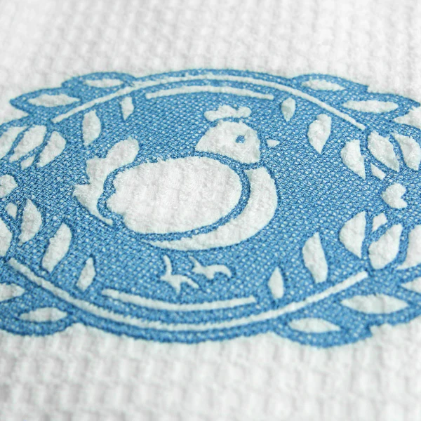 Framed by Tulips Chicken (Embossed) - Image 9