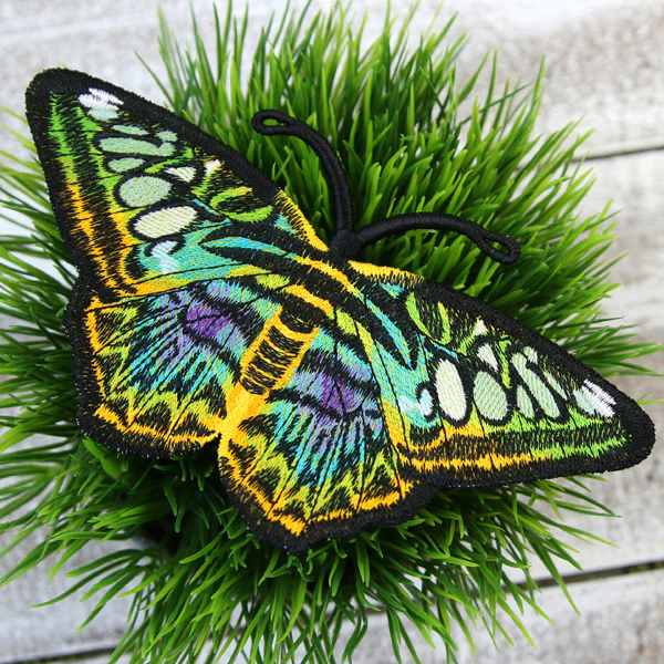 Free-Flying Blue Clipper (In-the-Hoop) - Image 7