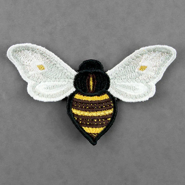 Free-Flying with Texture Bumble Bee (In-the-Hoop) - Image 3