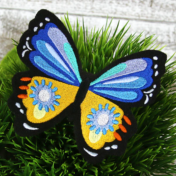 Freestanding Fabric Fantastical Butterfly (In-the-Hoop) - Image 3