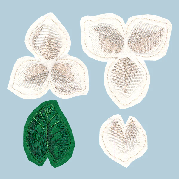 Freestanding Fabric Magnolia (In-the-Hoop) - Image 6
