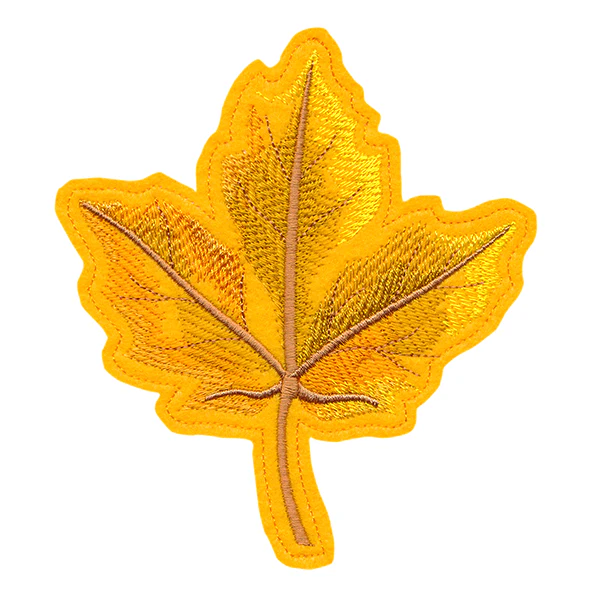 Freestanding Fabric Maple Leaf (In-the-Hoop) - Image 4