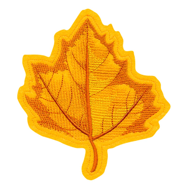 Freestanding Fabric Sycamore Leaf (In-the-Hoop) - Image 8
