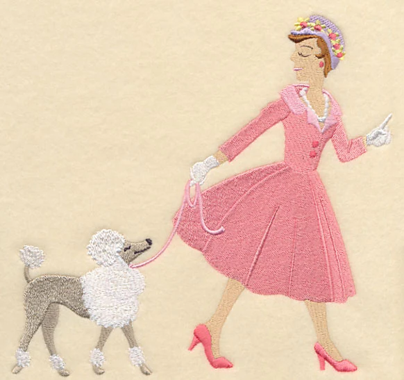 French Fashions - On a Walk