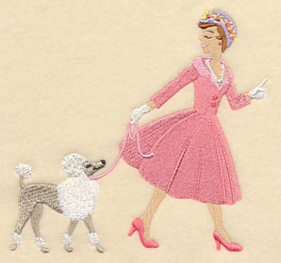 French Fashions - On a Walk - Image 3
