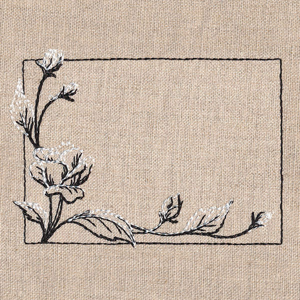 Fresh and Timeless Roses Quilt Label - Image 3