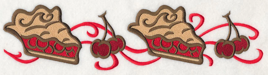 Fresh Cherry Pie Border - Image 6