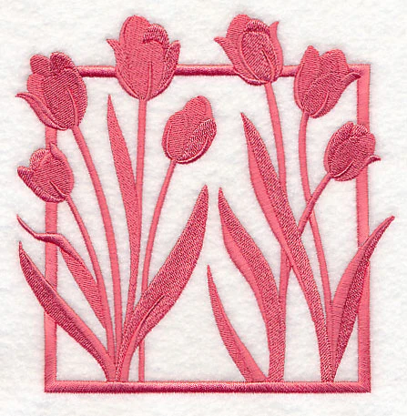 Fresh Floral Silhouettes - Tulips - Image 3