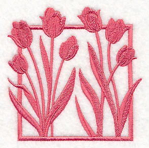 Fresh Floral Silhouettes - Tulips - Image 5