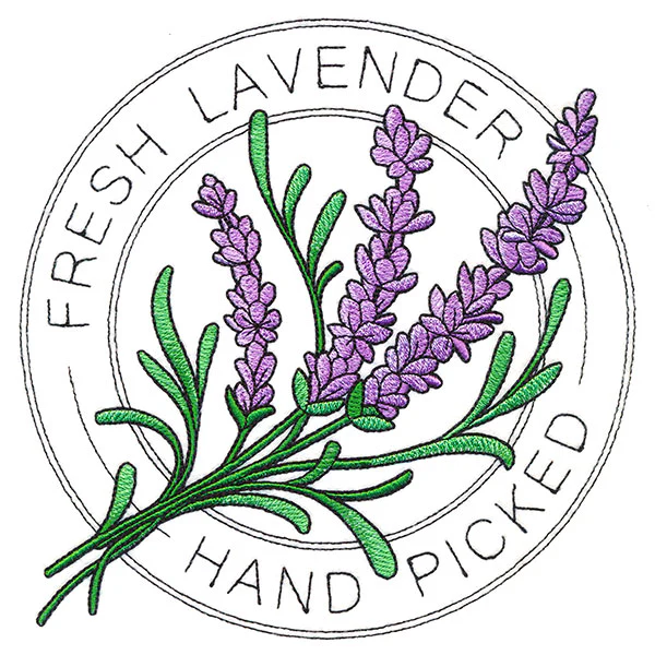 Fresh Hand Picked Lavender Stamp - Image 3