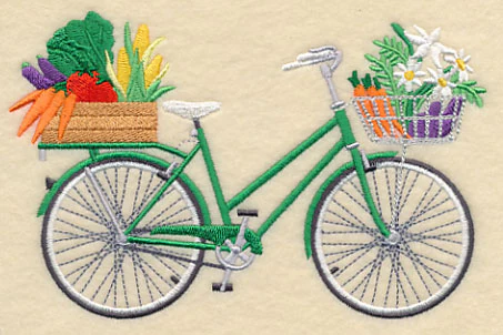 Fresh Vegetables Bicycle - Image 4