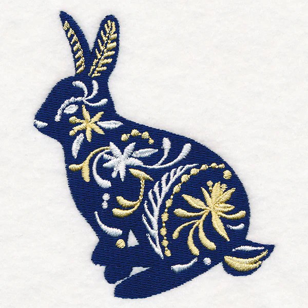 Frosted Blooms Bunny - Image 4