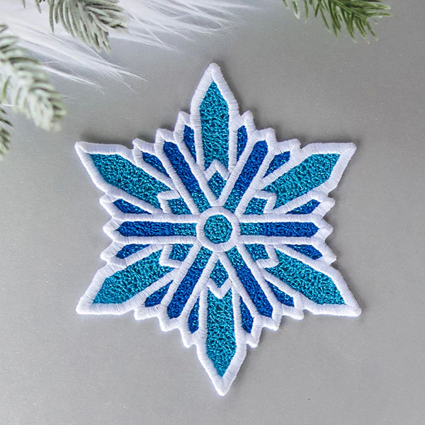 Frosted & Fancy Snowflakes - 1 (Lace) - Image 5