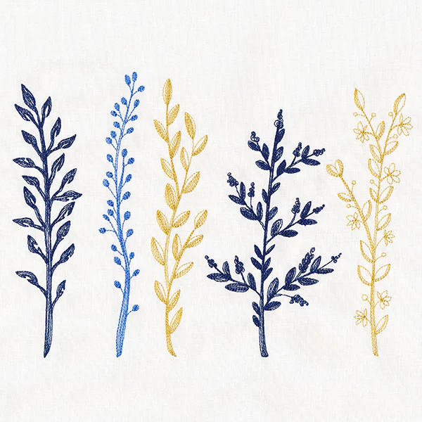 Frosted Winter Botanicals