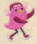 Frosty Feathers Bird 5