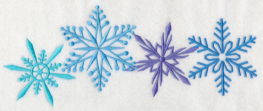 Frosty Flourish Border