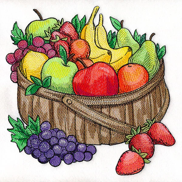 Fruit Basket of Plenty Still Life - Image 5