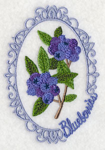 Fruit Cameo - Blueberries - Image 5