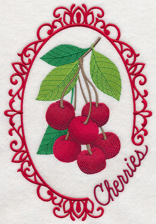 Fruit Cameo - Cherries - Image 6