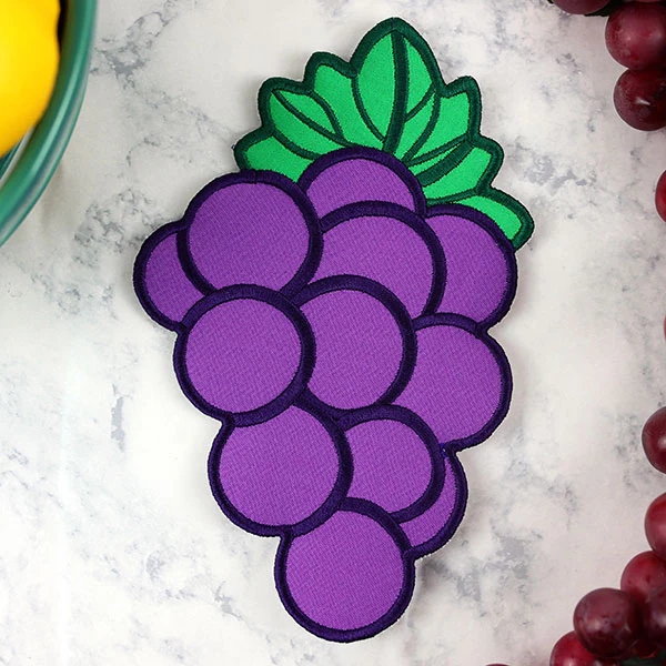 Fruit Trivet - Grape (In-the-Hoop) - Image 5