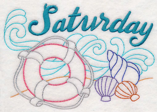 Fun In the Sun - Saturday (Vintage) - Image 3