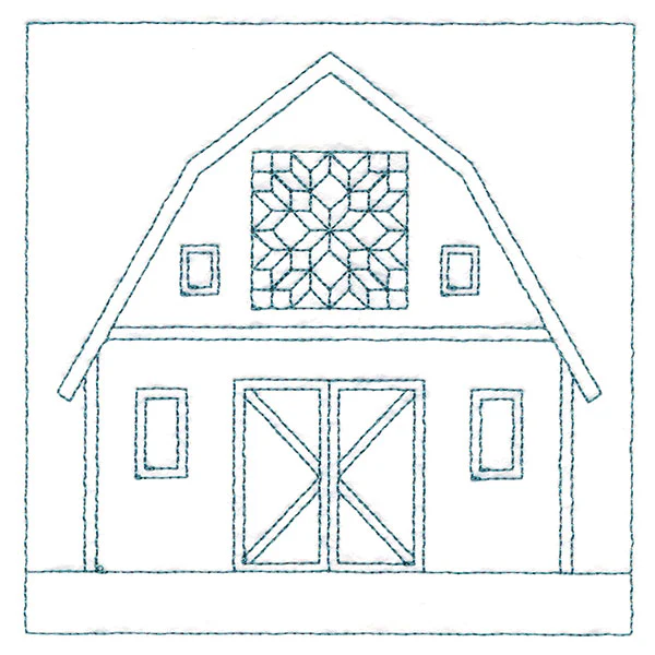Fun on the Farm Quilting - Carpenter Star Barn (Double Run) - Image 11