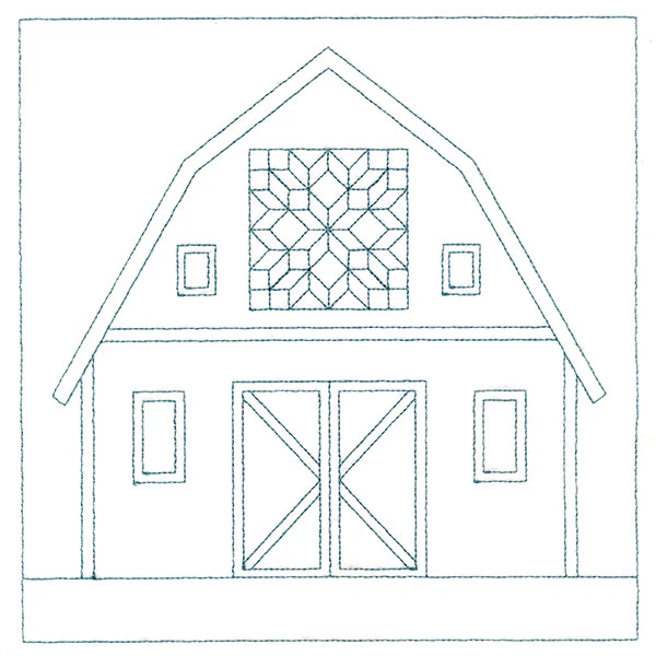 Fun on the Farm Quilting - Carpenter Star Barn (Double Run) - Image 8