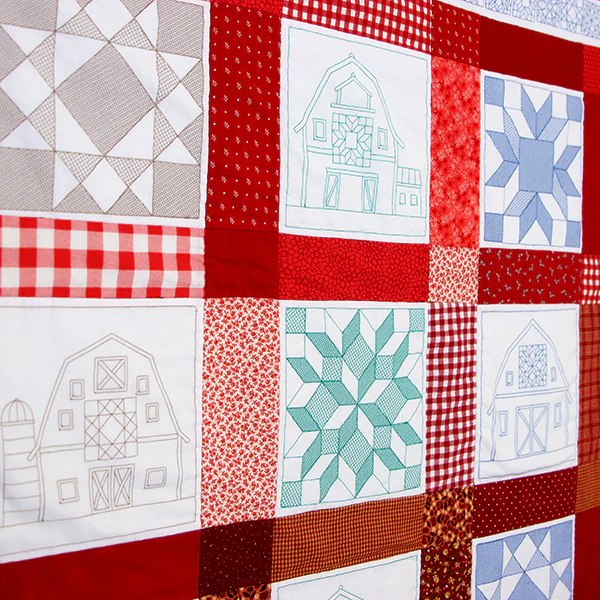 Fun on the Farm Quilting - Girls Favorite Square (Trapunto) - Image 20