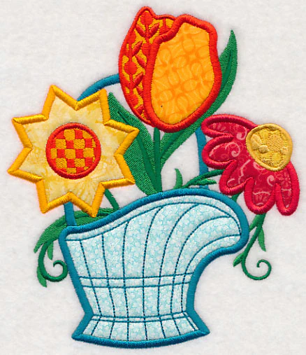 Garden Basket (Applique) - Image 2