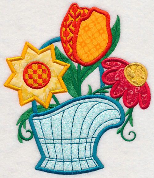 Garden Basket (Applique) - Image 4