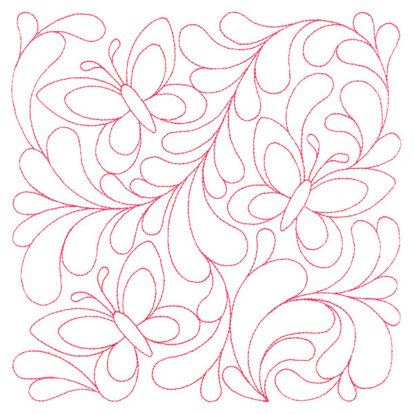Garden Delights Kaleidoscope Quilting Square (Double Run) - Image 2