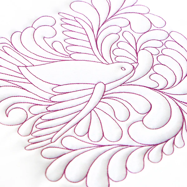 Garden Delights Sparrow Quilting Square (Double Run) - Image 6