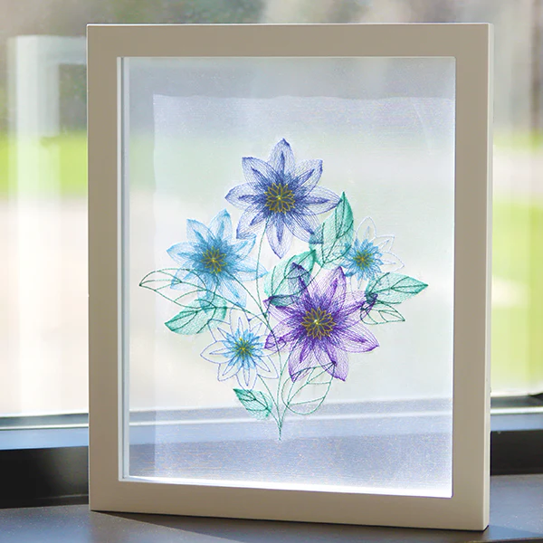 Garden Flower Bouquet - Clematis - Image 2