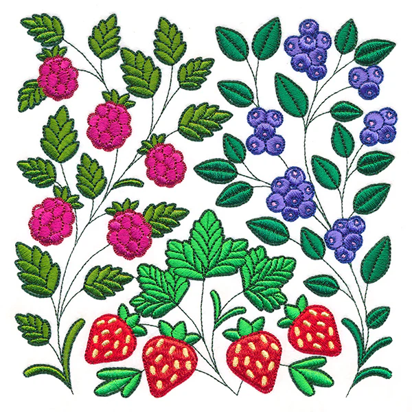 Garden Fruit Square