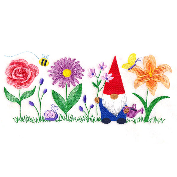 Garden Gnome Border