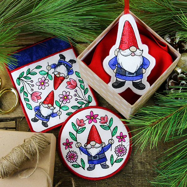 Garden Gnome Trivet (In-the-Hoop) - Image 8